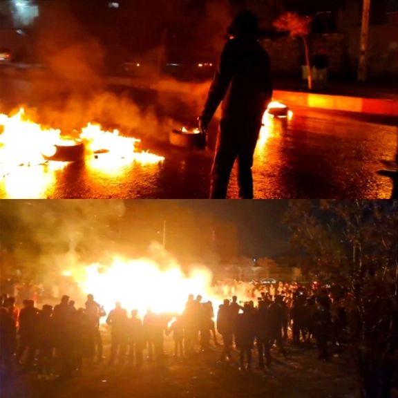 برگزاری جشن سده در شهرهای مختلف ایران و سر دادن شعارهای شبانه و دیوارنویسی ضدحکومتی