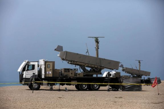 Iranian missile systems during a military exercise in an undisclosed location in Iran, August 20, 2025.