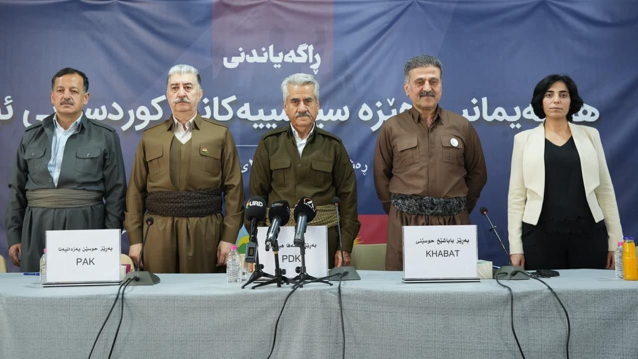 Iranian Kurdish parties say they received no weapons from Israel or US