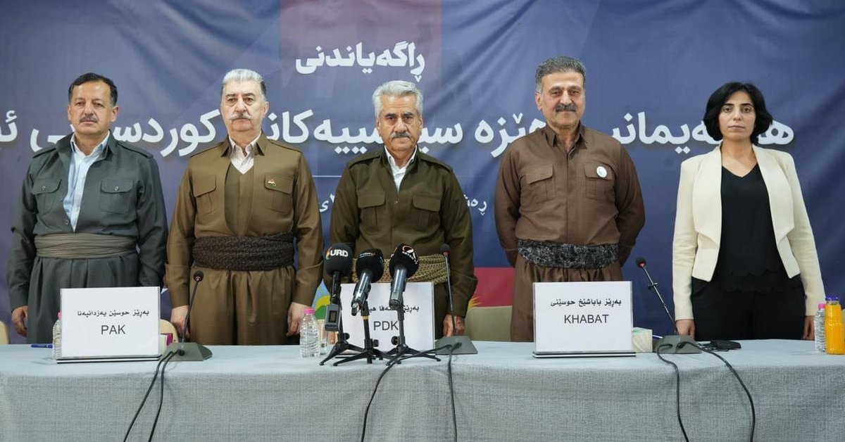Iranian Kurdish parties say they received no weapons from Israel or US