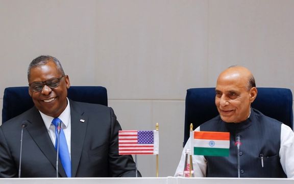 وزیران خارجه آمریکا و هند در پنتاگون دیدار کردند