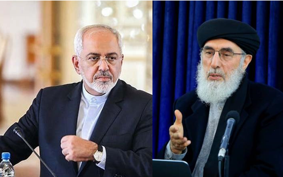 حكمتيار يصف ظريف بـ"الكاذب" وينتقد طهران للمساعدة في احتلال أفغانستان والعراق