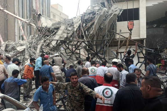 تداوم سانسور اطلاعرسانی درباره فاجعه متروپل؛ مردم معترض آبادان: «عبدالباقی نمرده!»