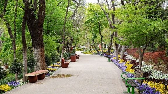 A view from Qeytarieh Park, located in northern Tehran