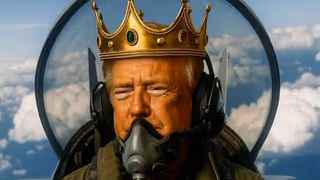 از «پادشاهی ترامپ» تا «فضولات بر سر جانسون»؛ هوش مصنوعی در قلب سیاست آمریکا