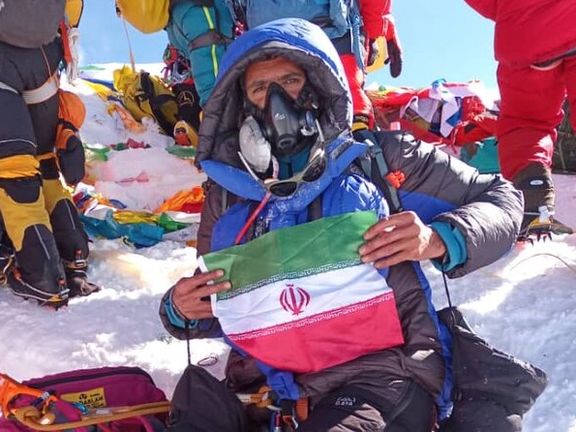 امین دهقان، کوهنورد ایرانی موفق به فتح قله اورست شد