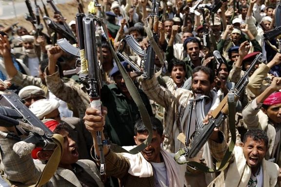 Iran-backed Houthis in Yemen