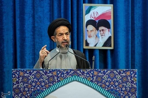 Mohammad-Hassan Abutorabi-Fard, one of Tehran's Firday prayer leaders on May 6, 2022