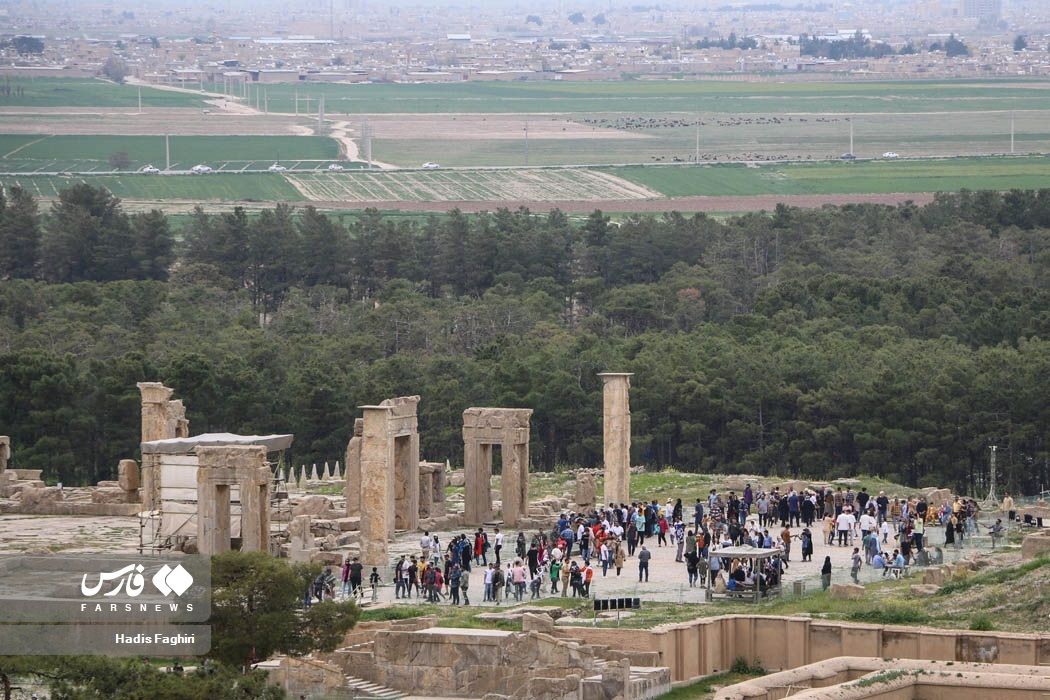 Iranians visiting Persepolis during Nowruz holidays  (March 2023)