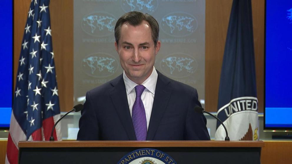 US Department of State Spokesman Matthew Miller  