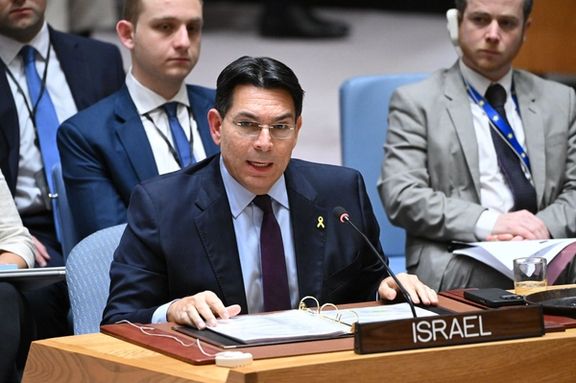 Israel’s Ambassador to the UN, Danny Danon, addressed the Security Council in a session on Lebanon.