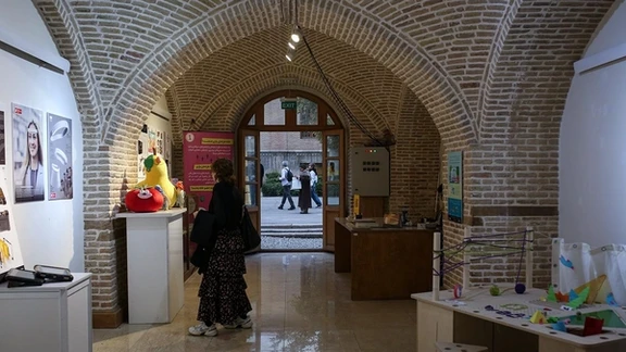 One of the exhibitions featured at the Tehran Design Week festival