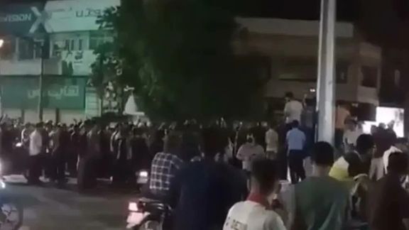 Protests in Khuzestan, Wednesday evening, May 11, 2022