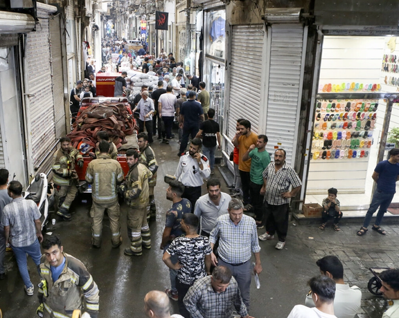 مدیرعامل سازمان آتش نشانی: هر لحظه ممکن است بازار تهران با حادثهای بزرگ روبرو شود