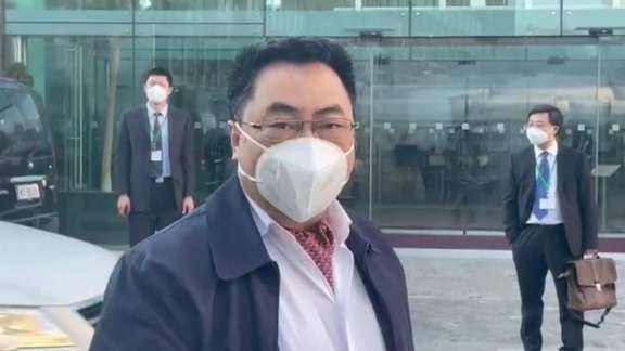 China's envoy to Vienna talks speaking to Iran International. February 12, 2022