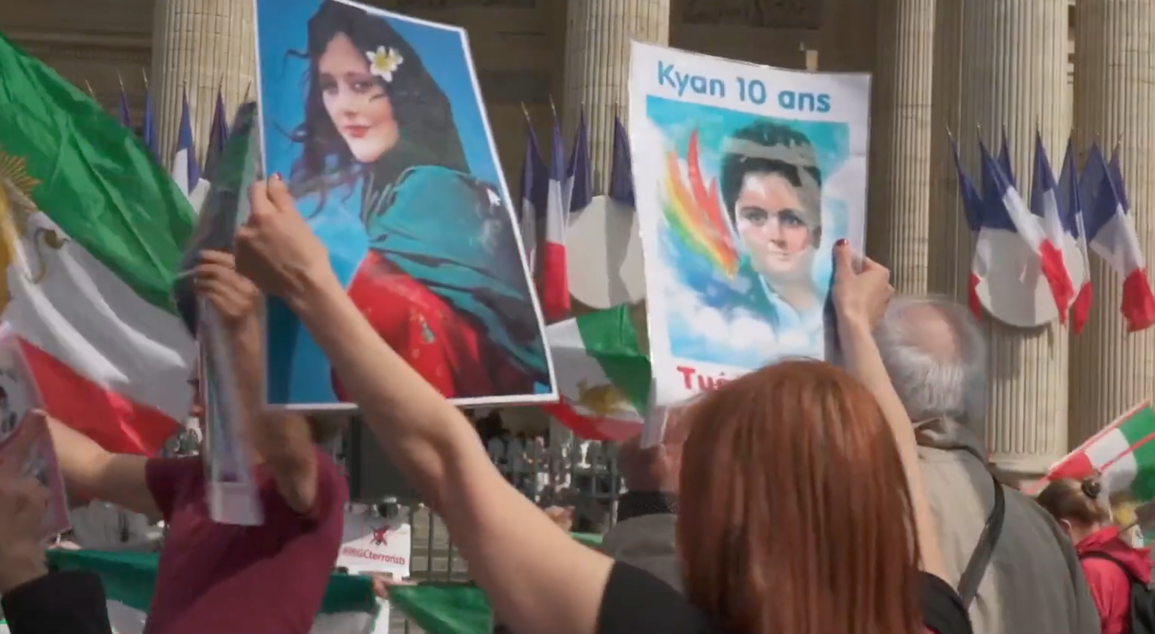 تجمعات حول العالم لدعم الإضرابات العمالية والمطالبة بتصنيف "الثوري" الإيراني منظمة إرهابية