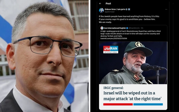 "نحن مستعدون".. وزير خارجية إسرائيل يرد على تهديدات الحرس الثوري الإيراني