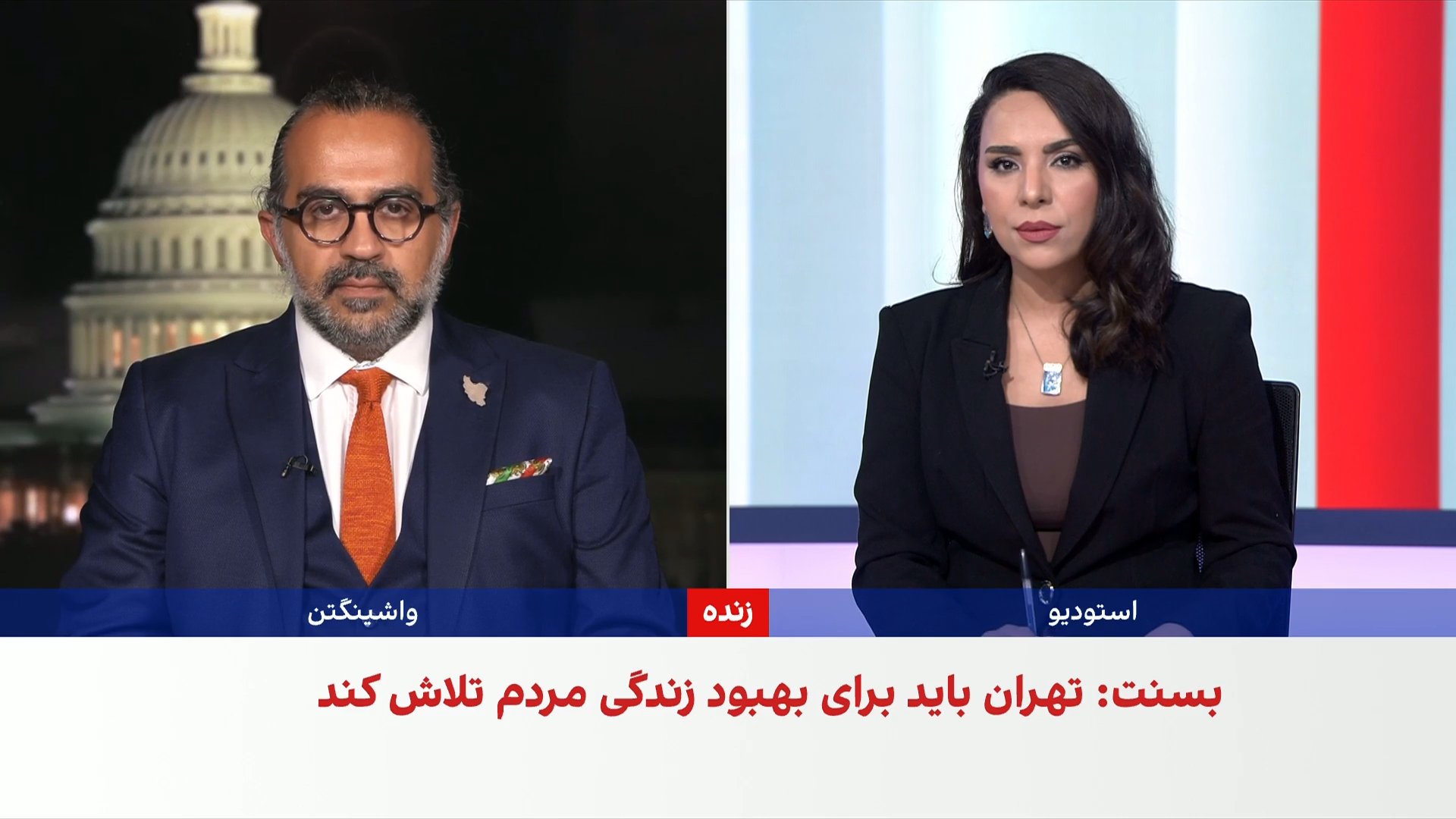کامیار بهرنگ: جنگ ترکیبی می‌تواند فشار برای فروپاشی جمهوری اسلامی را افزایش دهد