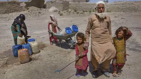 A rural area in Sistan-Baluchestan province
