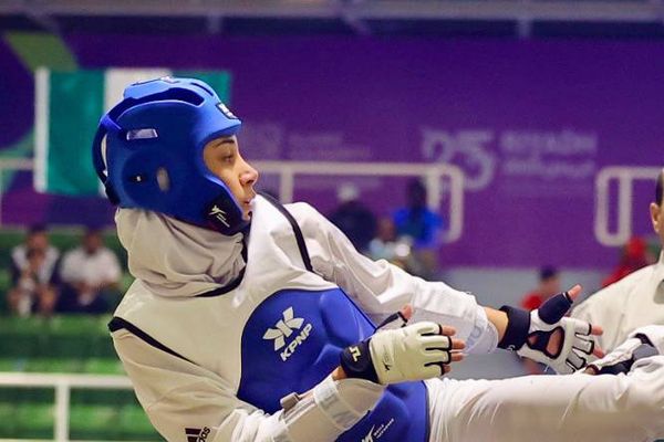 ساینا کریمی، قهرمان تکواندو بازیهای کشورهای اسلامی شد