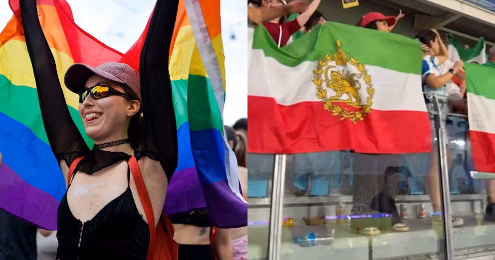 FIFA Permits Rainbow Flags at Iran-Egypt Match, Yet Prohibits Lion and Sun Symbols FIFA Permits Rainbow Flags at Iran-Egypt Match, Yet Prohibits Lion and Sun Symbols