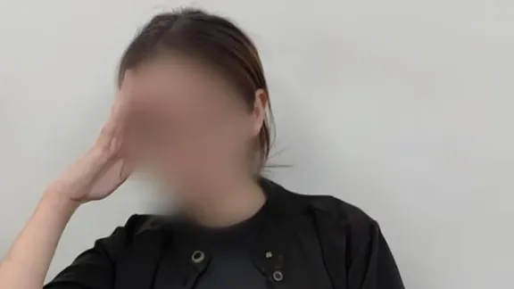 The photo published by Israeli police shows a young Palestinian woman suspected of spying for Iran.