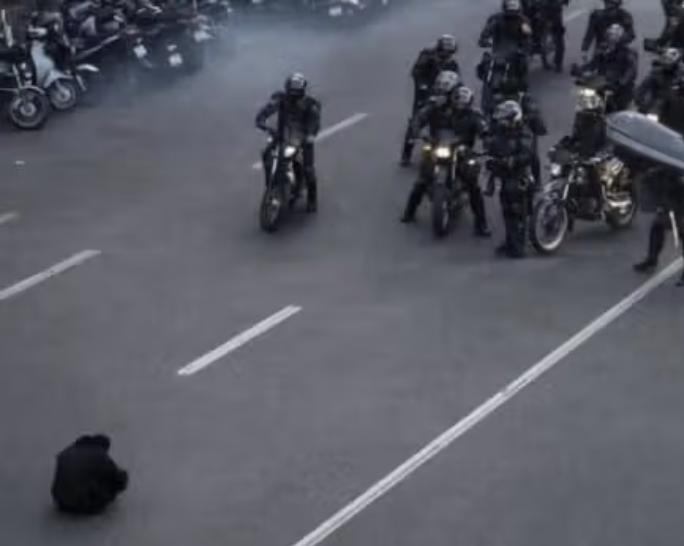 شبکه خبری تایوان: تصویر معترض نشسته در برابر نیروهای سرکوبگر، جهان را بهت&zwnj;زده کرد