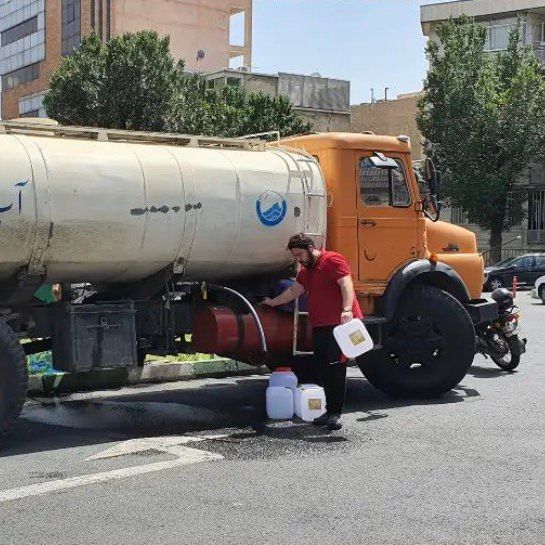 لليوم الخامس على التوالي.. استمرار انقطاع المياه في طهران
