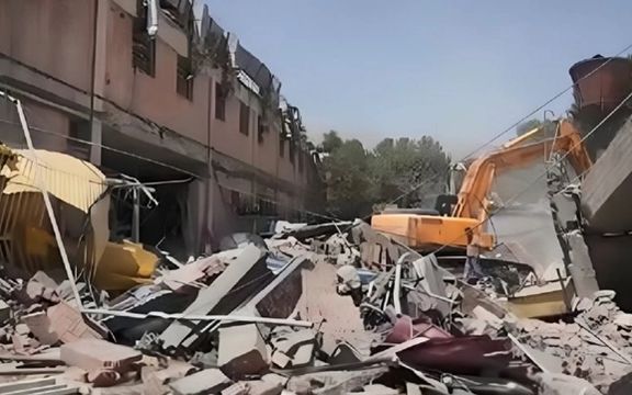 محوطه بند ۲۰۹ زندان اوین