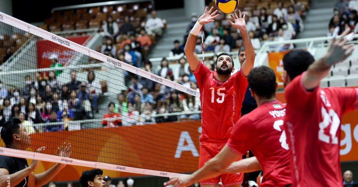 Iran's national volleyball team advances to Asian Games semifinals