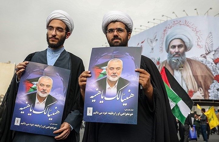 مراسم تشییع جسد اسماعیل هنیه در تهران، ۱۱ مرداد