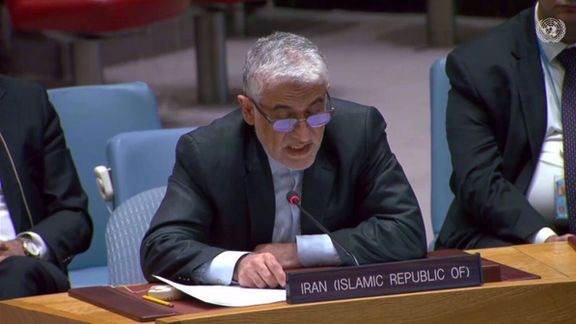 Iran’s Ambassador to the United Nations Amir Saeid Iravani
