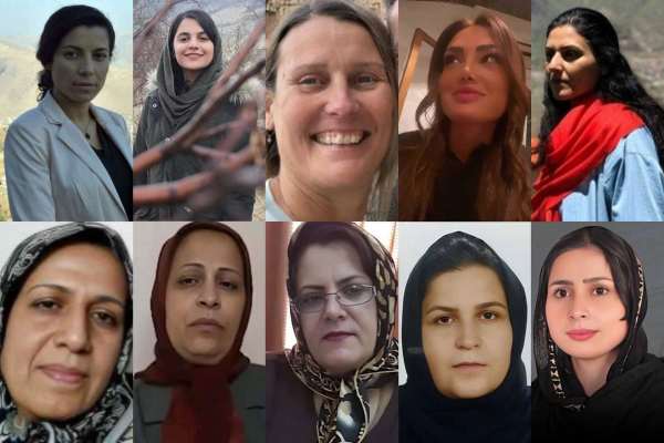 إيران تعاقب 10سجينات سياسيات بالحرمان من حق الاتصال والزيارة بسبب احتجاجاتهن على الإعدامات