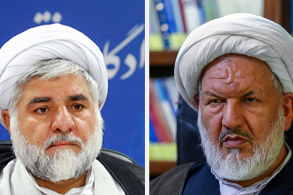 Judges Ali Razini (right) and Mohammad Moghiseh (left) were assassinated in Tehran on January 18, 2025