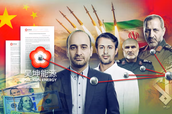 چین چگونه در تامین مواد سوخت موشکهای بالستیک به سپاه کمک میکند