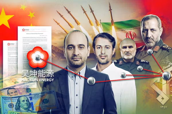 Leaked documents link Chinese firms to IRGC missile fuel network