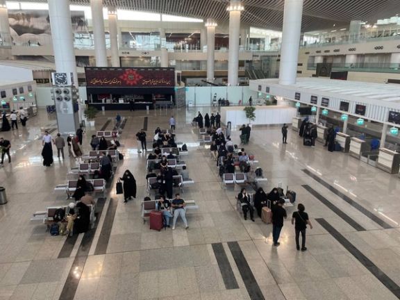 A view from Imam Khomeini International Airport in Tehran