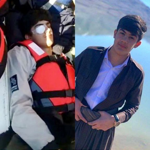 اختصاصی؛ زانیار، معترض نوجوان پناهجو، در خطر نابینا شدن هر دو چشم در صورت تاخیر در جراحی