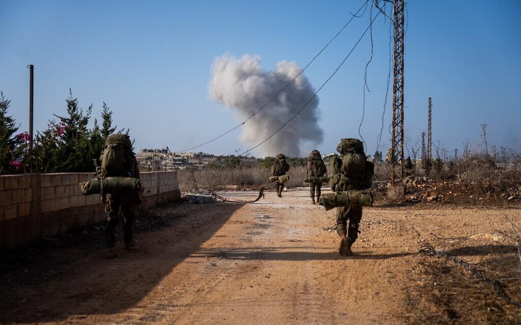 تصویری از نیروهای ارتش اسرائیل در جنوب لبنان