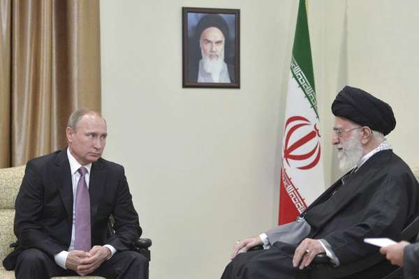 In Iran Tuesday, Putin Has Grain, Syria On Agenda