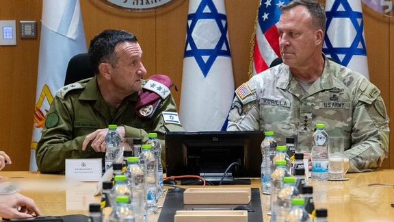 «نفوذ مخرب» جمهوری اسلامی در منطقه، موضوع گفتوگوی فرمانده سنتکام و رییس ستاد ارتش اسرائیل