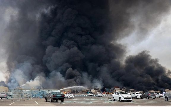 سخنگوی سازمان آتشنشانی: دودهای موجود در بندر رجایی نگرانکننده نیستند