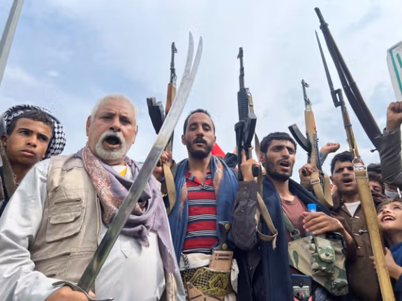 تجمع حوثیهای یمن در صنعا، هشتم تیر