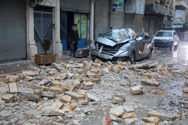 Iran Offers Aid To Syria's Aleppo After Large Quake In Turkey