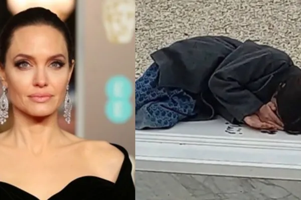 آنجلینا جولی تصویر گریستن فرزند پریسا لشکری، معترض جان باخته را بازنشر کرد