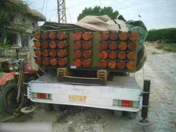 تصویری از محموله تسلیحات حزبالله لبنان که به دست نیروهای اسرائیلی توقیف شده است