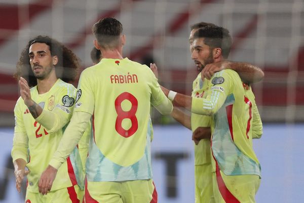 گرجستان ۰-۲ اسپانیا؛ قهرمان اروپا در نزدیکترین فاصله تا جام جهانی