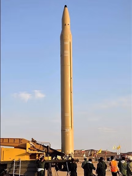 First generation of Iran's Qiam missile