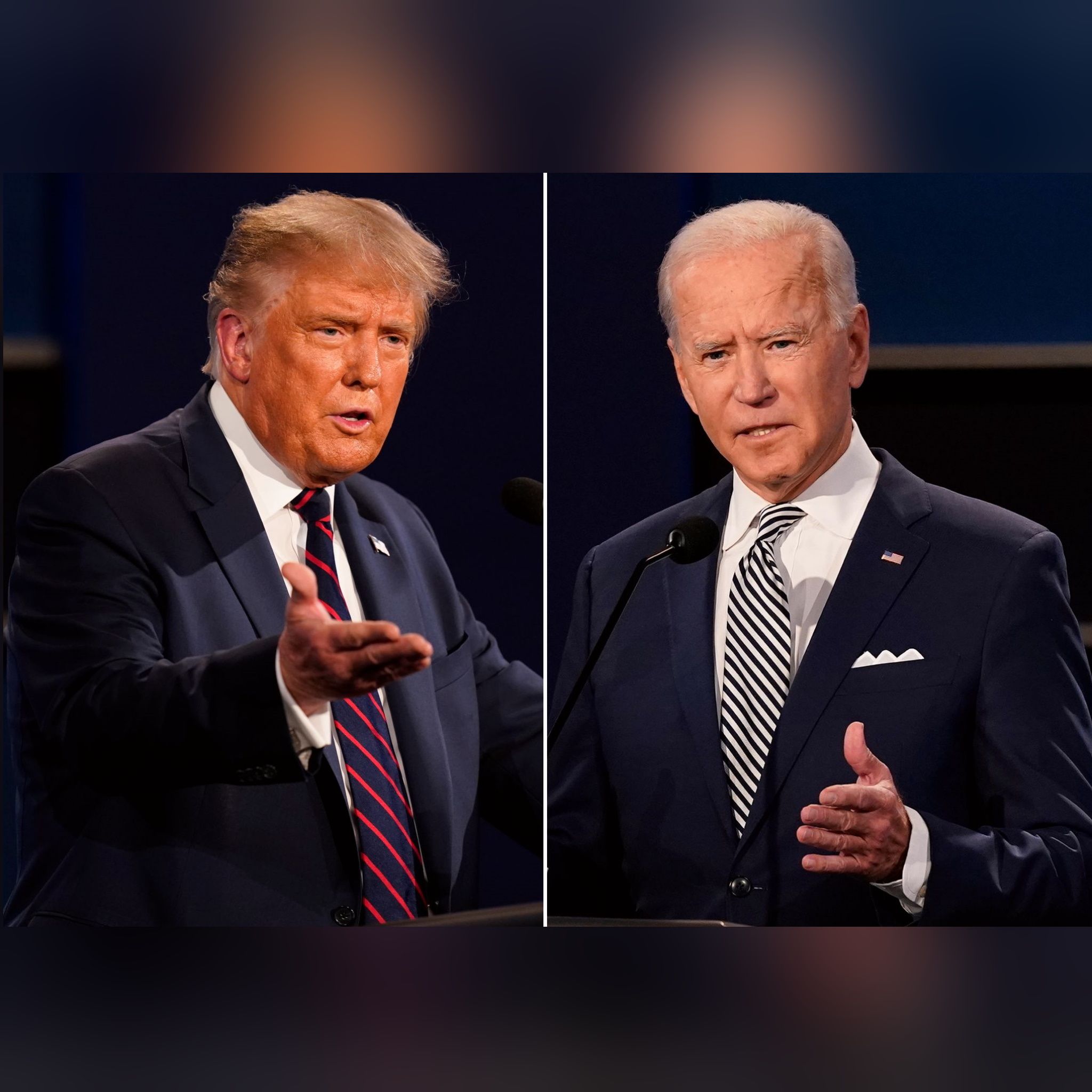 نظرسنجی وال‌ استریت‌ ژورنال: در یک انتخابات فرضی بایدن و ترامپ رقابت نزدیکی دارند