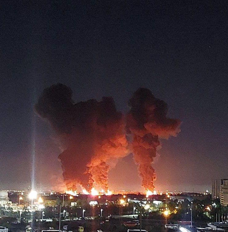 استاندار تهران: با انهدام مخازن در تهران، ۷۰ تا ۸۰ میلیون لیتر سوخت از بین رفت